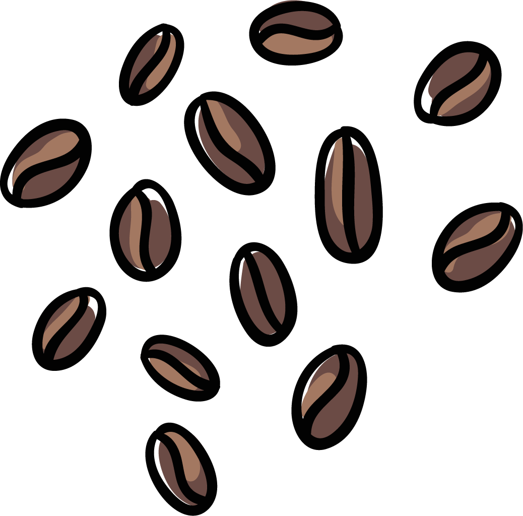 Coffee Beans - Coffee (1038x1024), Png Download
