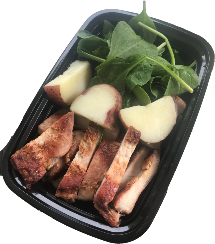 Double Pork Loin W/ Red Potato - Pork Loin (768x1024), Png Download