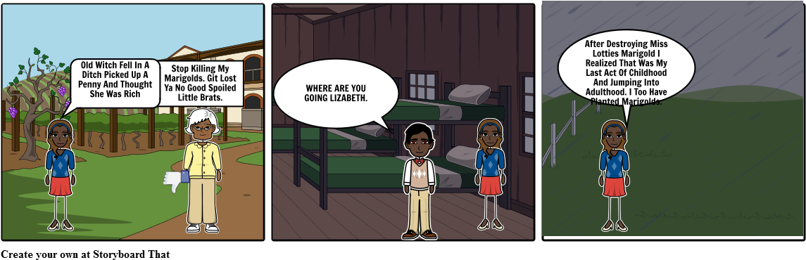 Marigolds - Comics (1164x385), Png Download