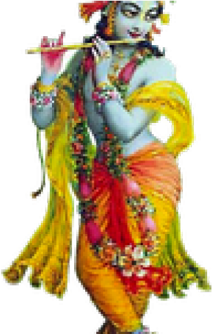 Fluted Clipart Krishnan - God Krishna Png Images Hd (640x480), Png Download