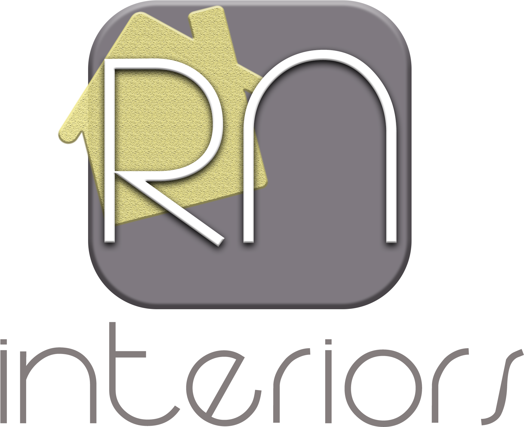 R N Interiors - Graphic Design (3500x1800), Png Download