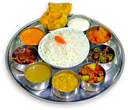 Mytiffinwala Is An Online Cum Offline Tiffin Service - Sri Lankan Rice & Curry Png (484x415), Png Download