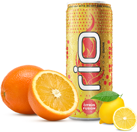 Thats Rio Citrus Fusion For You - Rio Juice (442x547), Png Download