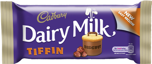 Cadbury's Tiffin - New Oreo Chocolate Bar (510x340), Png Download