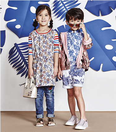 11 Stylish Floral Print Outfits For Kids In Singapore - Child (640x426), Png Download