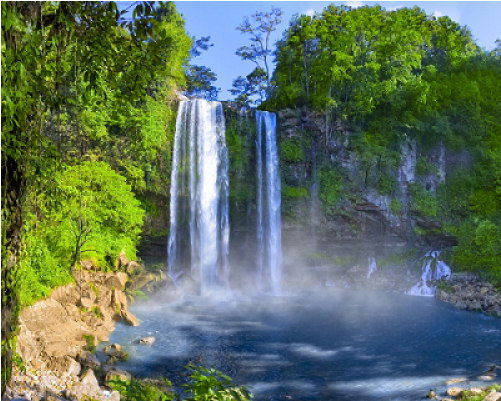 Beautiful Mexican Landscape (500x500), Png Download