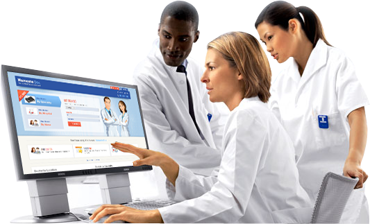 Healthcare Medical Website Design - Bioresonance Training Remote Nls Biofeedback Medicomat (533x323), Png Download