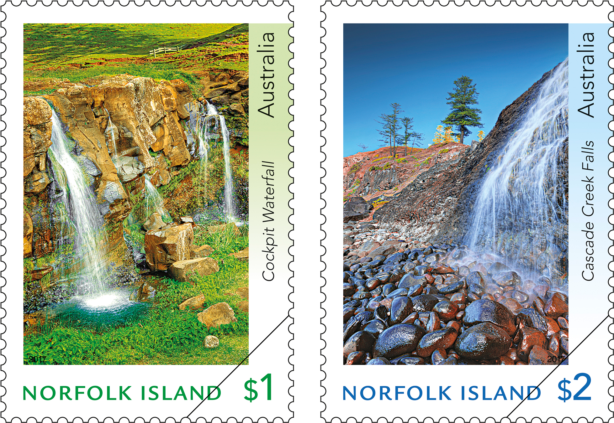 Gorgeous Waterfalls Of Norfolk Islands - Schroeder, Music Is My Life [book] (2400x1350), Png Download