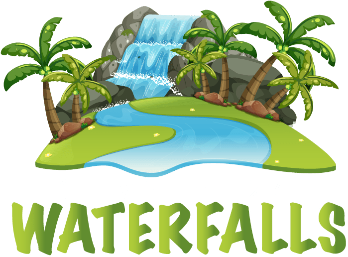 Whether - Water Fall Scene Clip Art (800x602), Png Download