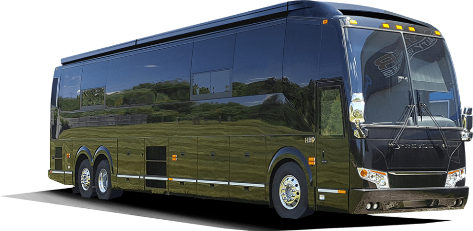 Prevost Black (960x469), Png Download