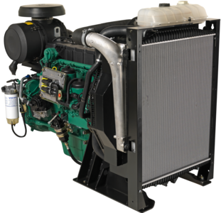 A2010 1060 - Volvo Penta Tad753ge (580x299), Png Download