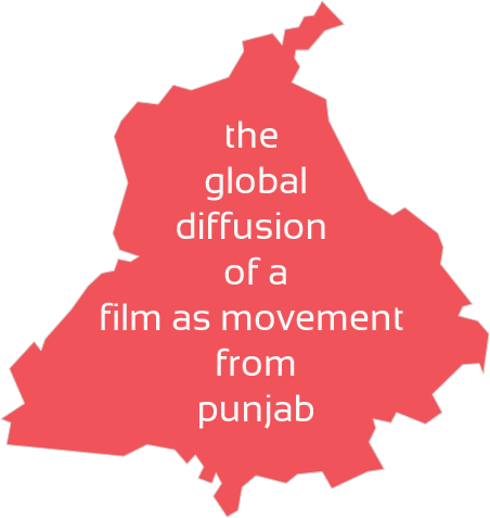 Punjab State Page - Punjab Map Outline Png (452x477), Png Download