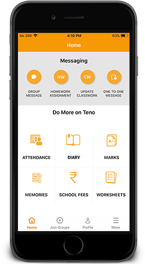 India's Most Widely Used - Teno App Time Table (297x530), Png Download