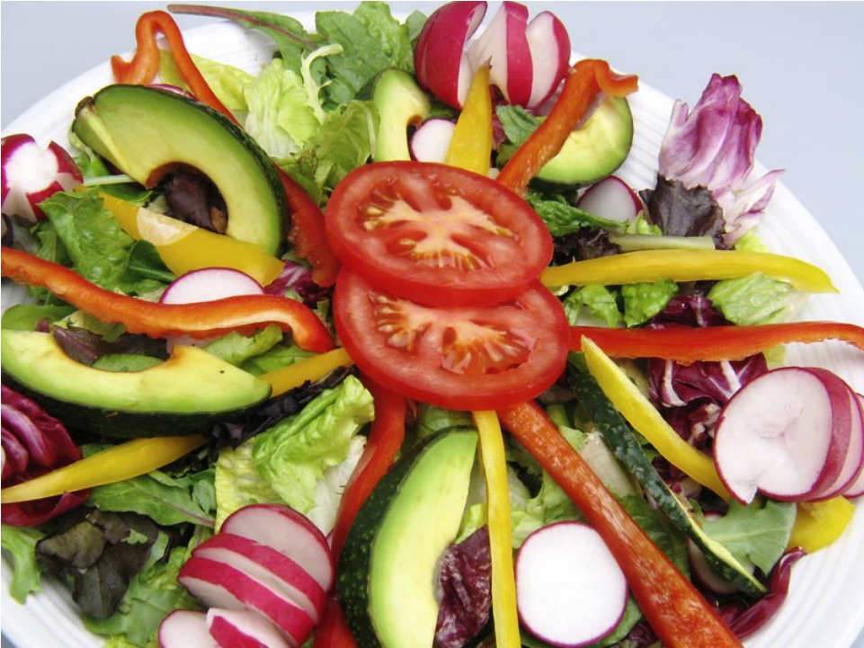 Vegetables Salad Recipes Diet (1280x720), Png Download
