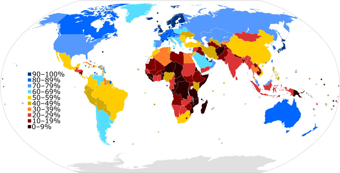 Internet Goes Global 1989 (1200x616), Png Download