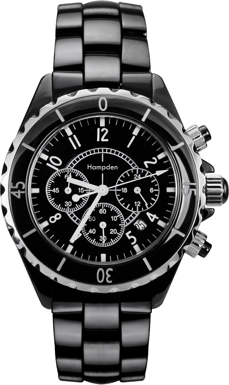 Best Free Watches Png - Chanel J12 H0685 Ceramic Black Automatic 38mm Womens (801x1348), Png Download