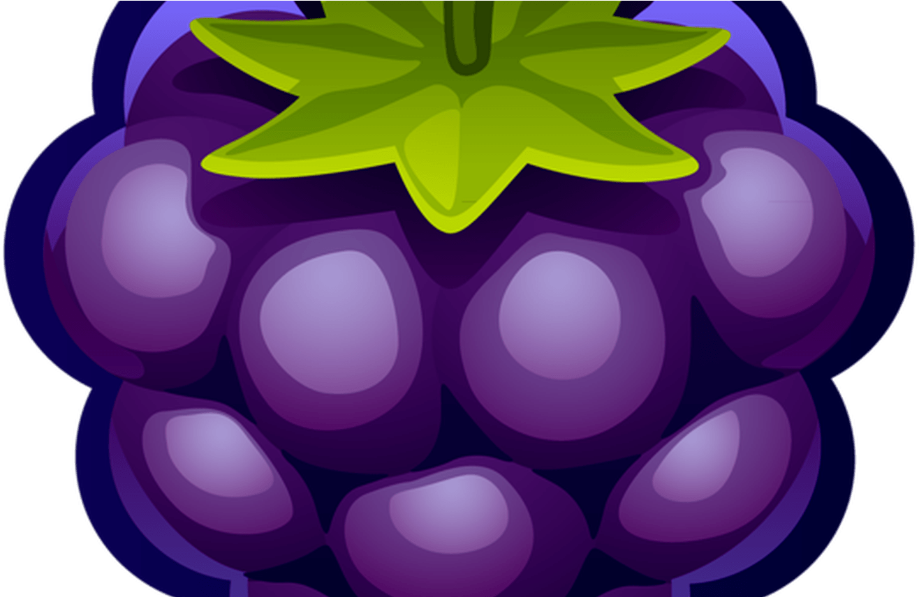 Collection Of Free Vector Wreath Blueberry Download - Clip Art (1368x855), Png Download