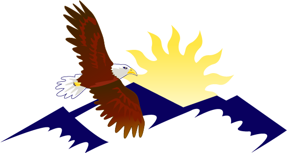 Sunrise Eagle - Sunrise Elementary School Sandy (664x351), Png Download