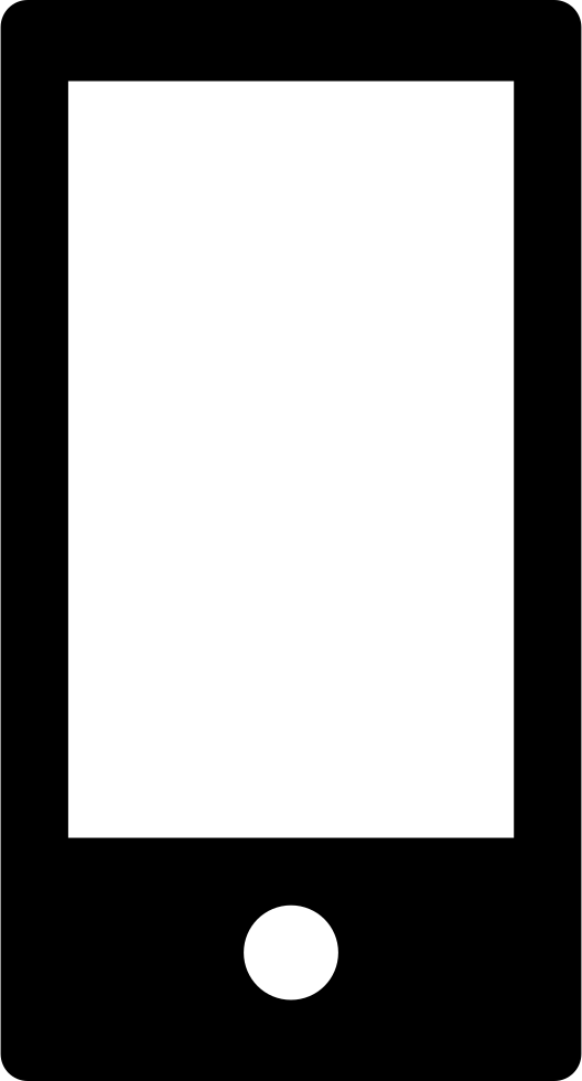 Mobile Phone Comments - Cell Phone Button Png (528x980), Png Download