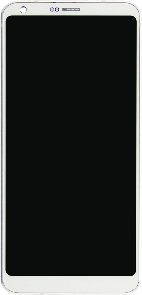Lg G6 White Lcd Screen And Digitizer With Frame - Smartphone (1200x1200), Png Download