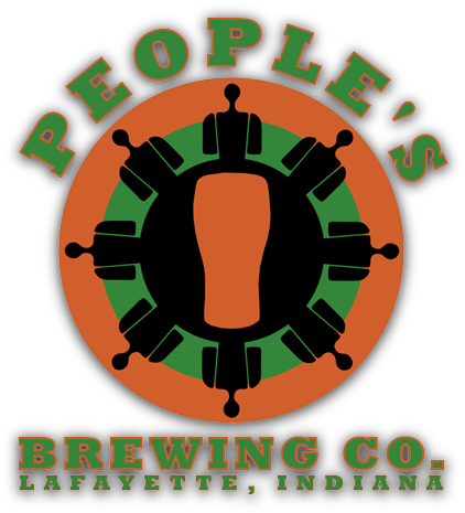Peoples Logo Shadow - People's Brewing (428x470), Png Download