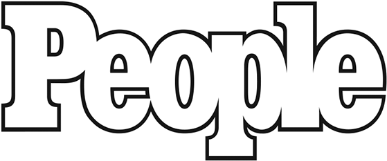 Black And White People Magazine Logo (567x248), Png Download