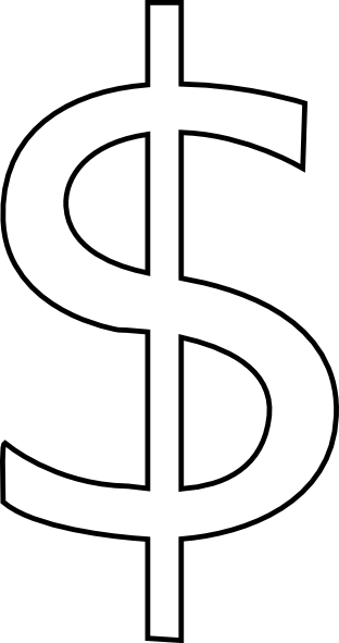 Download Dollar Logo White Png Png Image With No Background Pngkey Com