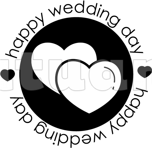 Happy Wedding Day - Metis Settlements General Council (528x527), Png Download