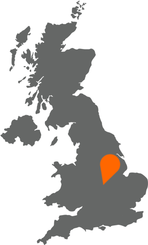 Left - Great Britain Vector Map (450x550), Png Download