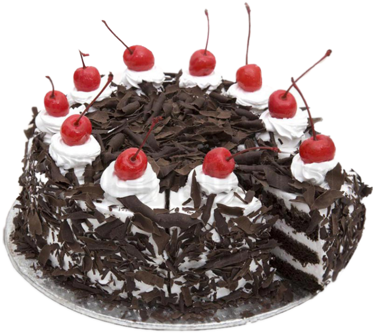 Half Kg Black Forest Cake With Price (760x1000), Png Download