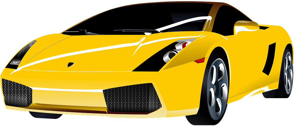 Vector Royalty Free Stock Convertible Car Clipart At - Fancy Car Twin Duvet (960x480), Png Download