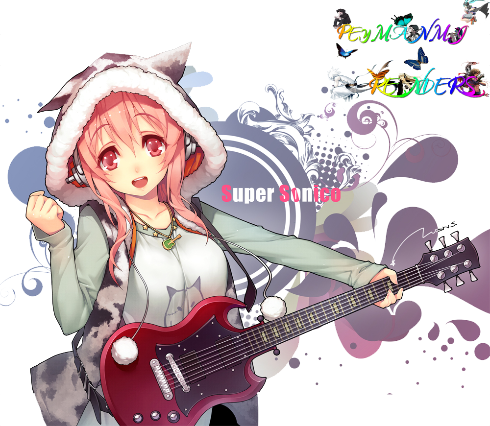 Msyugioh123 Images Anime Girl Guitar Hd Wallpaper And - Anime (1000x870), Png Download