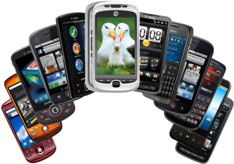 The World Of Technology And Elegance - All About Smartphones (491x348), Png Download