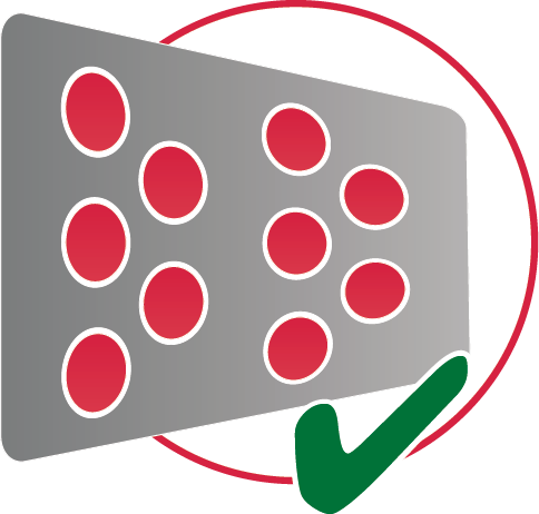 Continue Procedure Until The 10 Required Blood Spots - Circle (484x462), Png Download