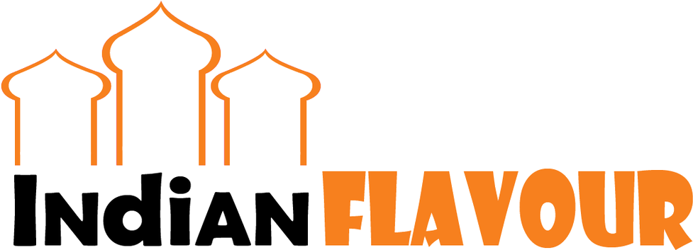 Indian Flavour Indian Flavour - Indian Food Logo Png (1000x367), Png Download