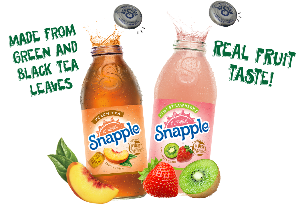 Home-hero - Snapple Kiwi Strawberry Juice (1200x741), Png Download