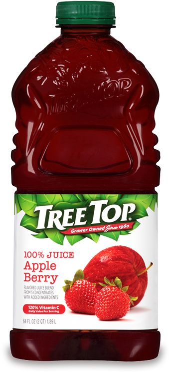 Nutrition Facts - Tree Top Juice (750x750), Png Download