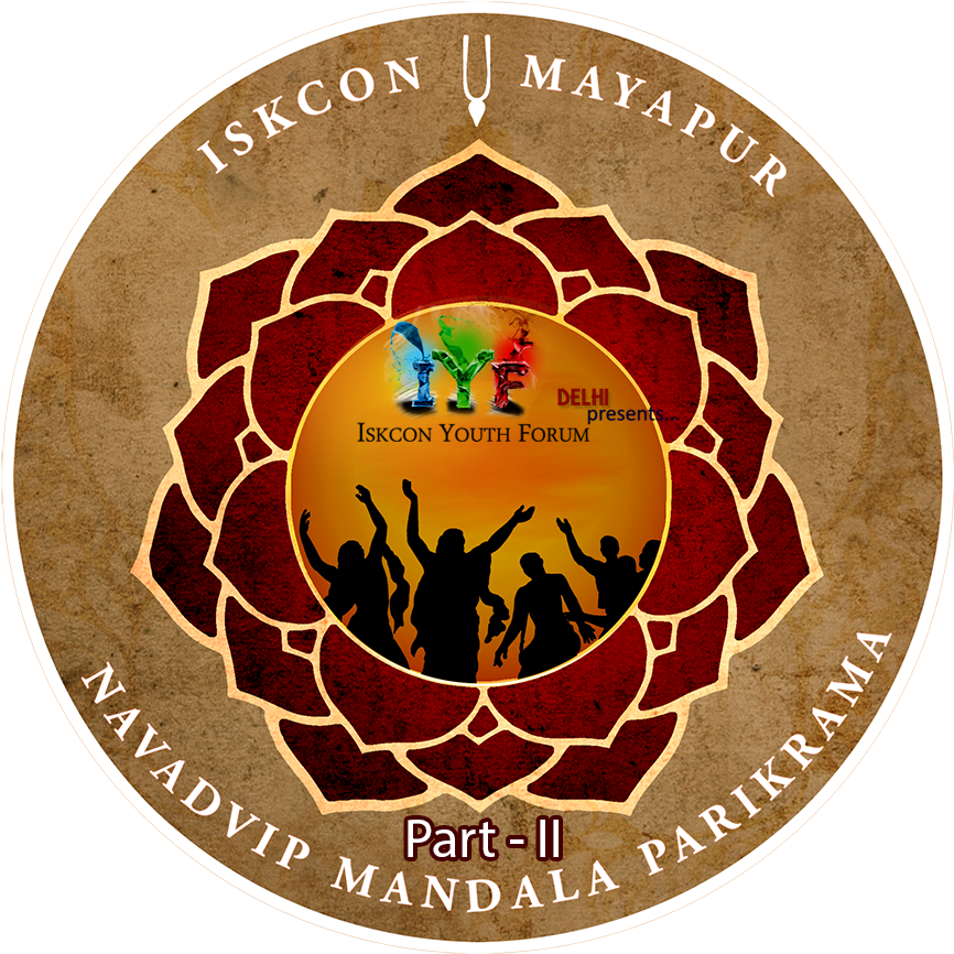 Annual Navadvipa Parikrama - Navadvipa Mandal Parikrama (1000x1012), Png Download