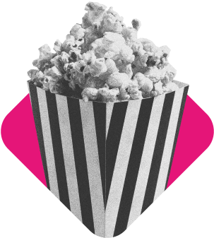 "flame Cinema" Ltd - Popcorn (420x420), Png Download