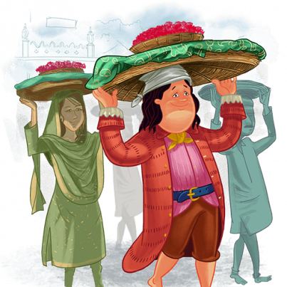 Welcome To Ajmer - Illustration (403x403), Png Download