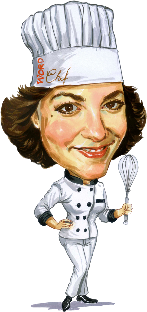 Join The Adventure - Caricature Body Female Chef (800x1132), Png Download