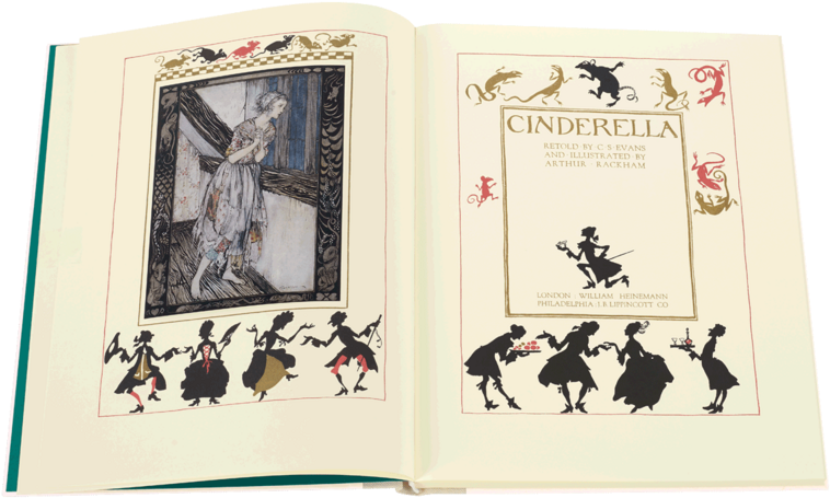 $345 Shipping - Giclee Painting: Rackham's Cinderella, 61x46cm. (800x800), Png Download