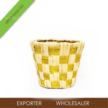 Water Hyacinth Planter Pot, Garden Flower Pot - Storage Basket (350x348), Png Download