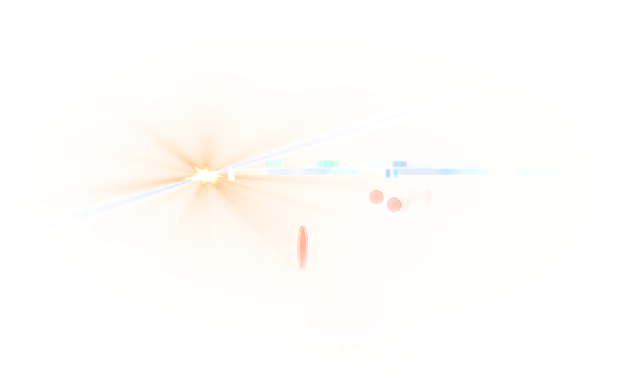 Flare Effects For Photoshop Transparent Image - Airplane (1024x569), Png Download