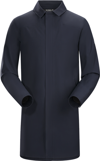 Keppel Trench Coat Men's Kingfisher - Arc'teryx Keppel Trench Coat Men's (450x625), Png Download