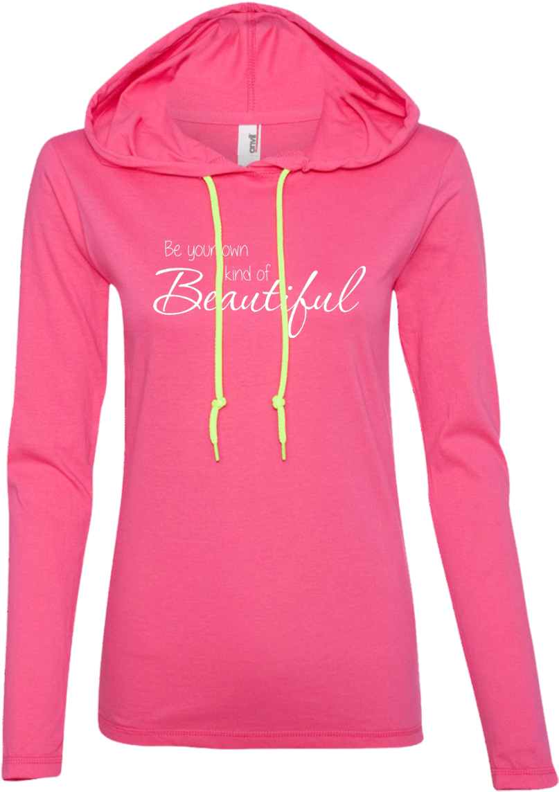 Be Your Own Kind Of Beautiful Ladies T-shirt Hoodie - Behind Every Strong Woman Is Jesus (1155x1155), Png Download