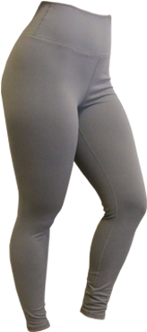 Ladies ''high Waisted'' Leggings - White High Waisted Leggings (600x400), Png Download