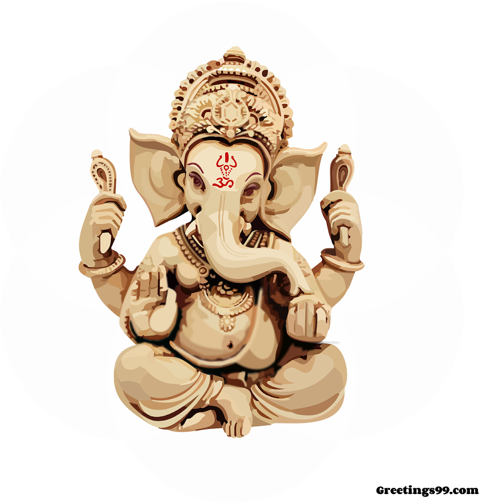 Ganpati Bappa Images Hd - Happy Ganesh Chaturthi Gif (616x640), Png Download