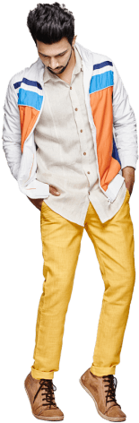 Toubib Shirt, Boogy Jacket & Riffraff Pants - Jacket (300x496), Png Download