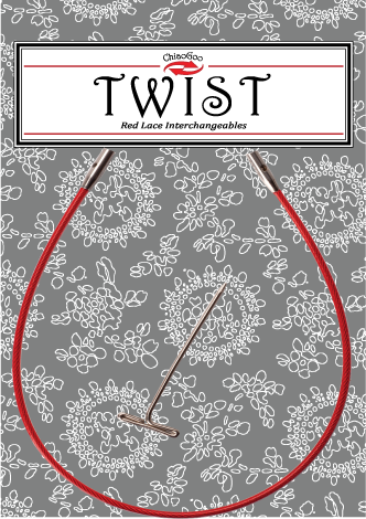 Check It Out - Chiaogoo Twist Red Lace Interchangeable Cables 22-small (332x470), Png Download